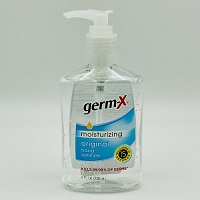 1913 - Germ-X Hand Sanitizer Gel Pump 8oz - thumbnail