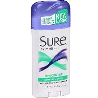 102300 - Sure Unscented Solid Antipersperant Deodorant - thumbnail