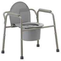 436 - 3-in-1 Steel Bedside Commode - thumbnail