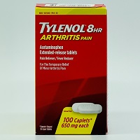 TylenolArth - Tylenol Arthritis 8 Hour 650mg Caplets - 2 Sizes - thumbnail