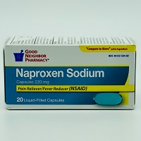 103706 - Naproxen Sodium 220mg 20 Softgels (Compare to Aleve) - thumbnail