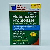FlutiPro - Fluticasone Propionate Allergy Spray (Compare to Flonase Allergy Relief Spray) - 2 Sizes - thumbnail