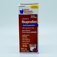 IbuChild - Ibuprofen Children Suspension 4oz (Compare to Children's Motrin) - 2 Flavors - thumbnail