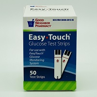 101409 - Easy Touch Glucose Test Strips 50ct - thumbnail