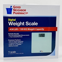 1650 - Electronic Glass Scale 438lbs - thumbnail