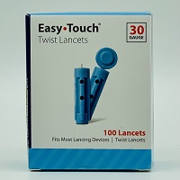 102718 - Easy Touch Lancets 30G Twist 100ct - thumbnail